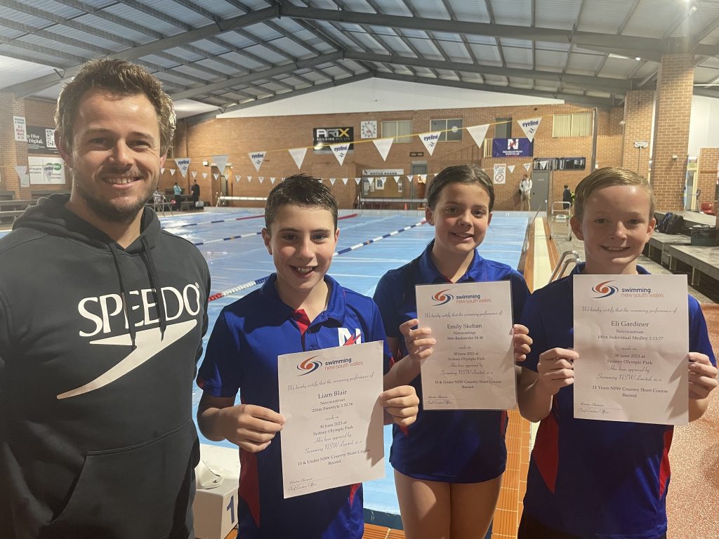 Novos Breaking Records at NSW Country SC Championships Novocastrian